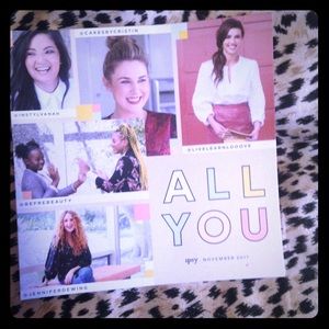 Ipsy November 2017 "All You" notecard!